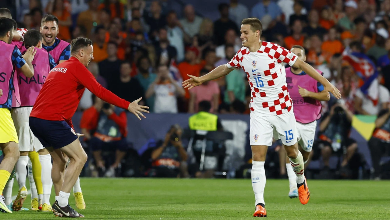 Mario Pašalić slavi preokret Hrvatske