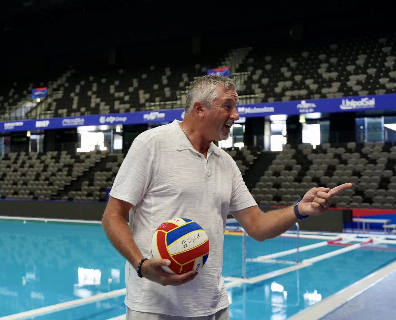 Toni Kukoč u obilasku Spaladium Arene