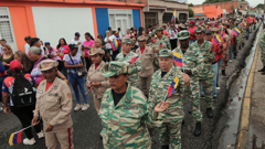 Nacionalna bolivarska milicija okuplja se na poziv venezuelanskog predsjednika Nicolasa Madura