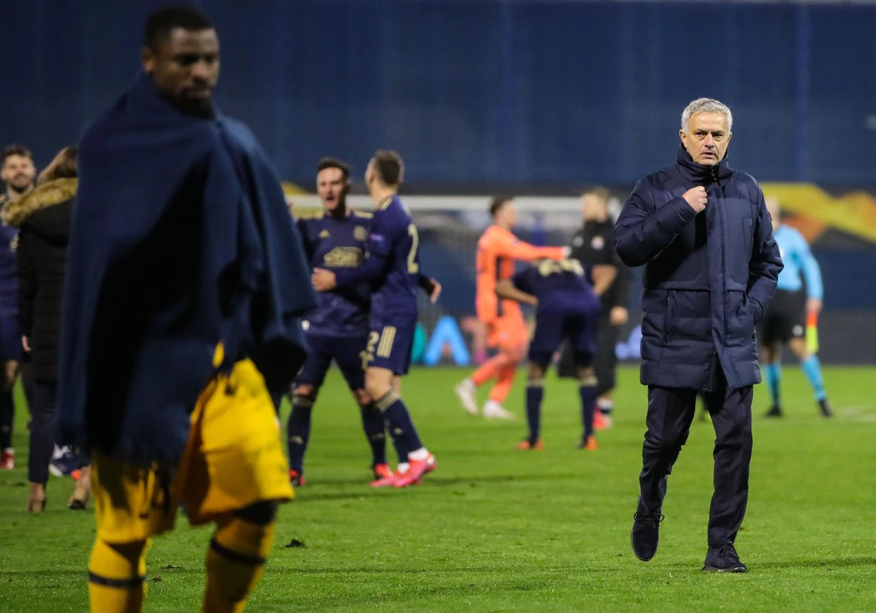 Dinamo - Tottenham Hotspur. Jose Mourinho