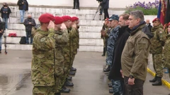 Dodjela beretki u Kninu, Foto: HTV/HRT