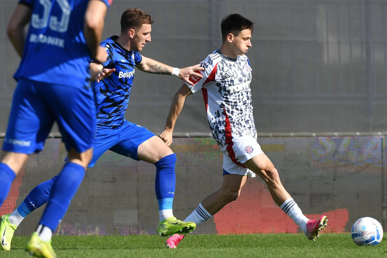 Susret Slaven Belupa i Hajduka, Foto:  Vjeran Zganec Rogulja /PIXSELL