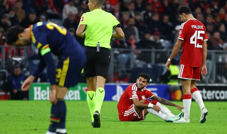 Bayern bez Diaza zbog ozljede mišića