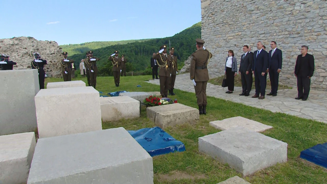 Predsjednik Sabor Gordan Jandroković polaže vijenac, Foto: HRT/HTV