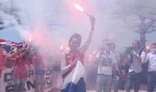 Doček Matee Jelić i Tonija Kanaeta u Splitu, Foto: Ivo Čagalj/PIXSELL