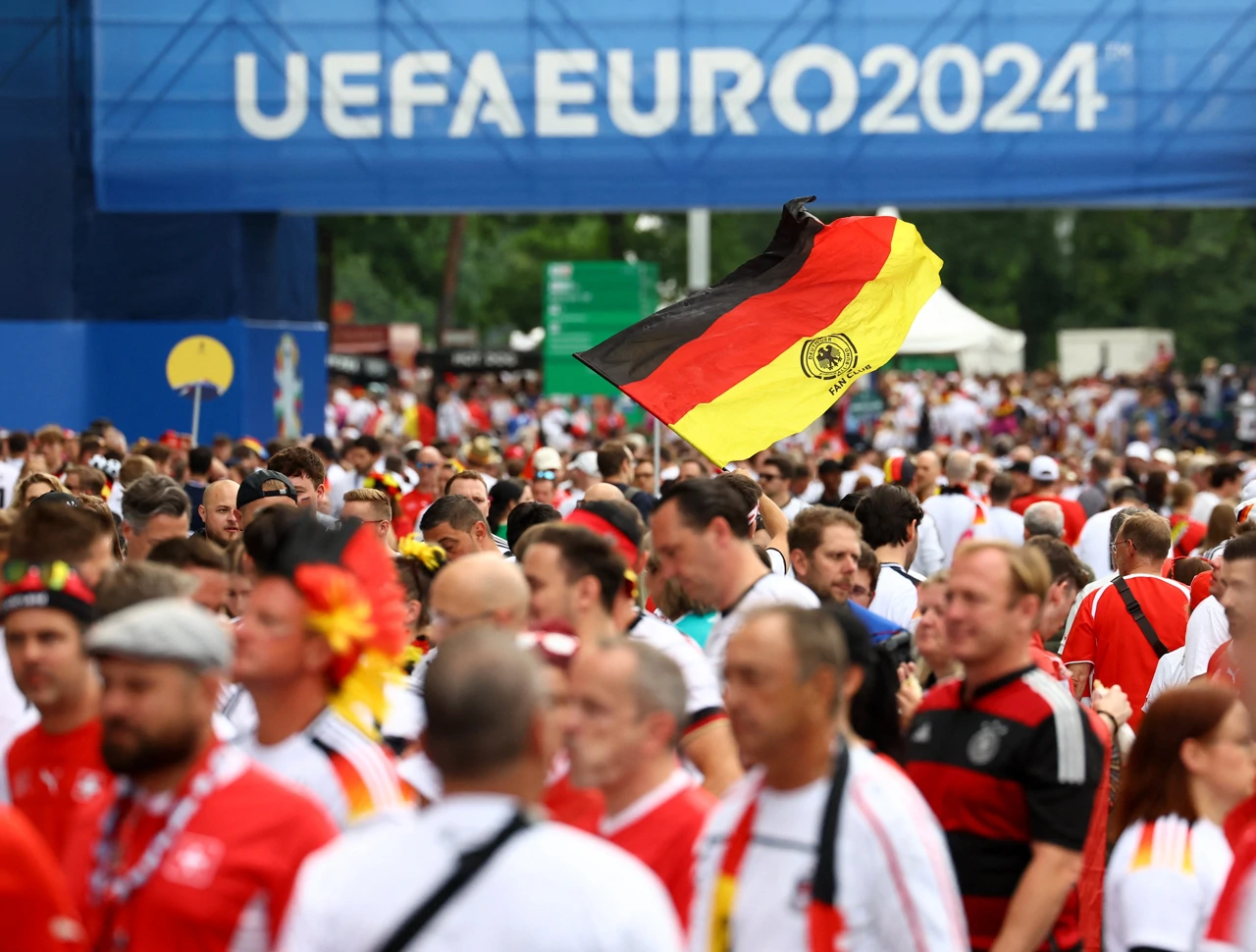 Atmosfera u Frankfurtu uoči utakmice Njemačke i Švicarske, Foto: Bernadett Szabo/REUTERS