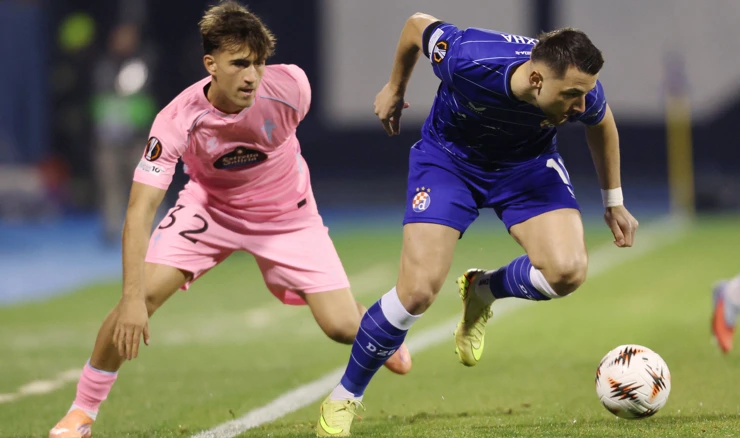 Utakmica Celte i Dinama