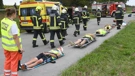 Vježba civilne zaštite Bjelovarsko-bilogorske županije održana u Grubišnom Polju