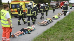 Vježba civilne zaštite Bjelovarsko-bilogorske županije održana u Grubišnom Polju