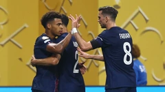 Desire Doue, Achraf Hakimii i Fabian Ruiz