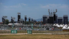 Pripreme za koncert na Hipodromu