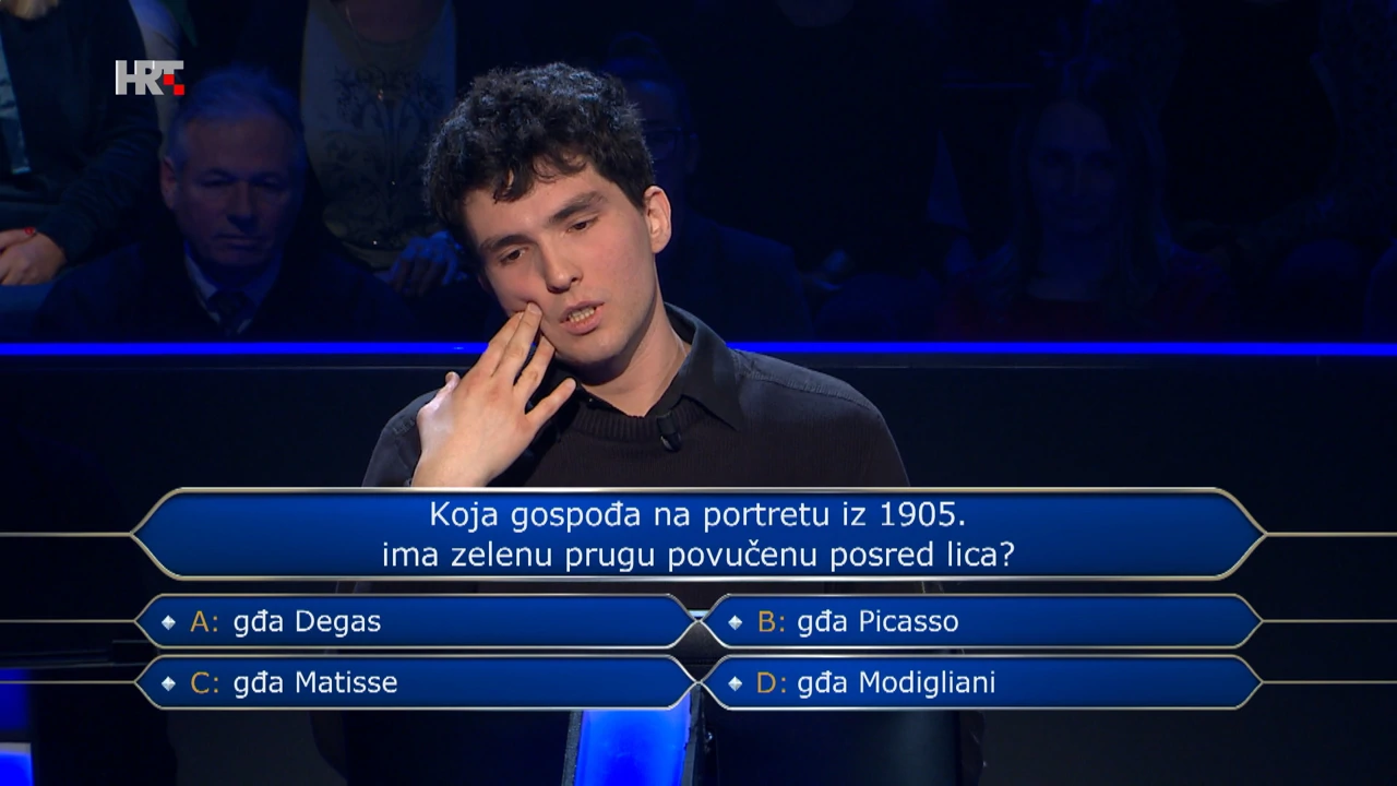 Jan Težak , Foto: Tko želi biti milijunaš?/HRT
