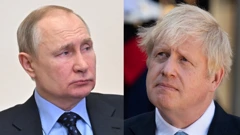 Vladimir Putin i Boris Johnson