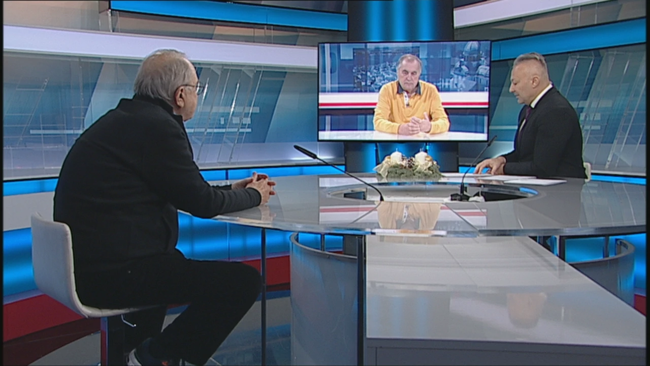 Edo Pezzi i Ivo Mikuličin u emisji Studio 4