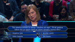  Željka Kavčić, Foto: Tko želi biti milijunaš?/HRT