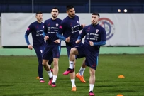 Trening hrvatske nogometne reprezentacije, Foto: Miroslav Lelas/PIXSELL