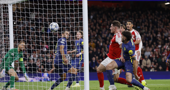 Arsenal - Atletico Madrid, Gyokeres postiže gol 