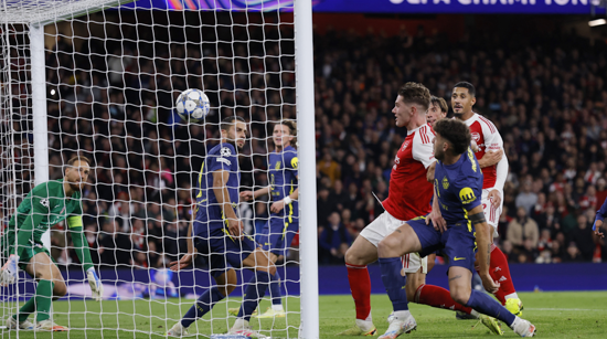 Arsenal - Atletico Madrid, Gyokeres postiže gol 