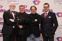 Mario Lipovšek Battifiaca, Duško Ćurlić, Tomislav Štengl i Marko Tolja, Foto: Dario Njavro/za HRT