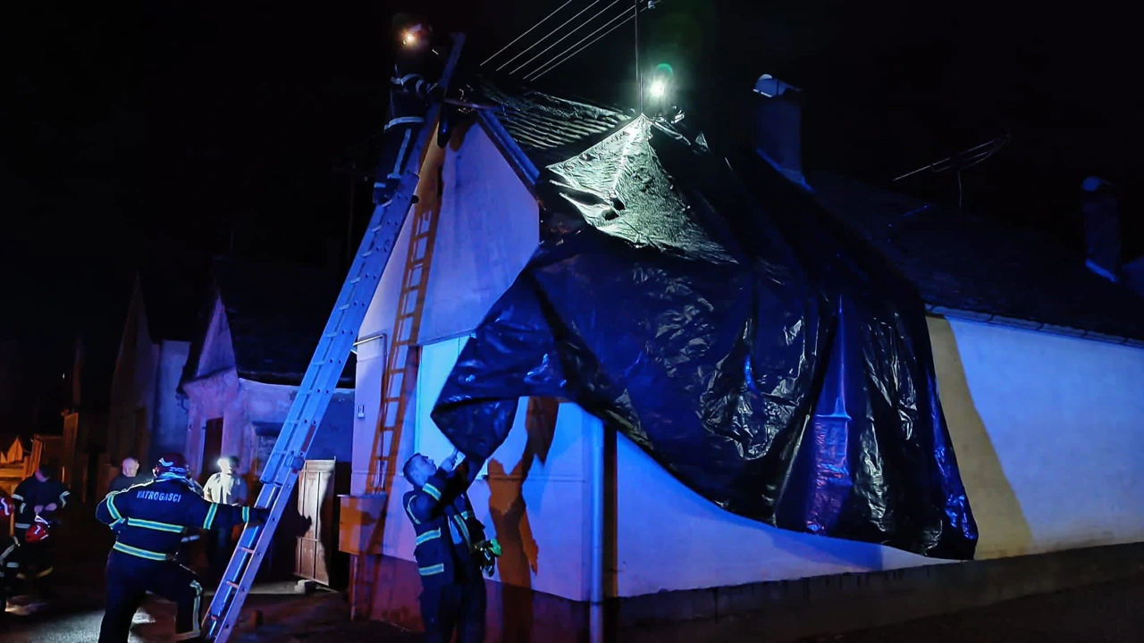 Nevrijeme u Slavoniji, Bizovac, Foto: DVD Bizovac/-