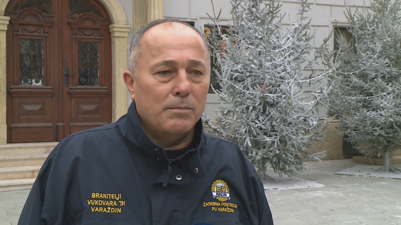 Damir Laljek, branitelj, pripadnik Zasebne postrojbe PU varaždinske, Foto: Regionalni dnevnik HTV/HRT