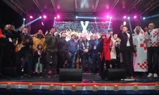Doček Zlatka Dalića u Livnu, Foto: Matko Begović/PIXSELL