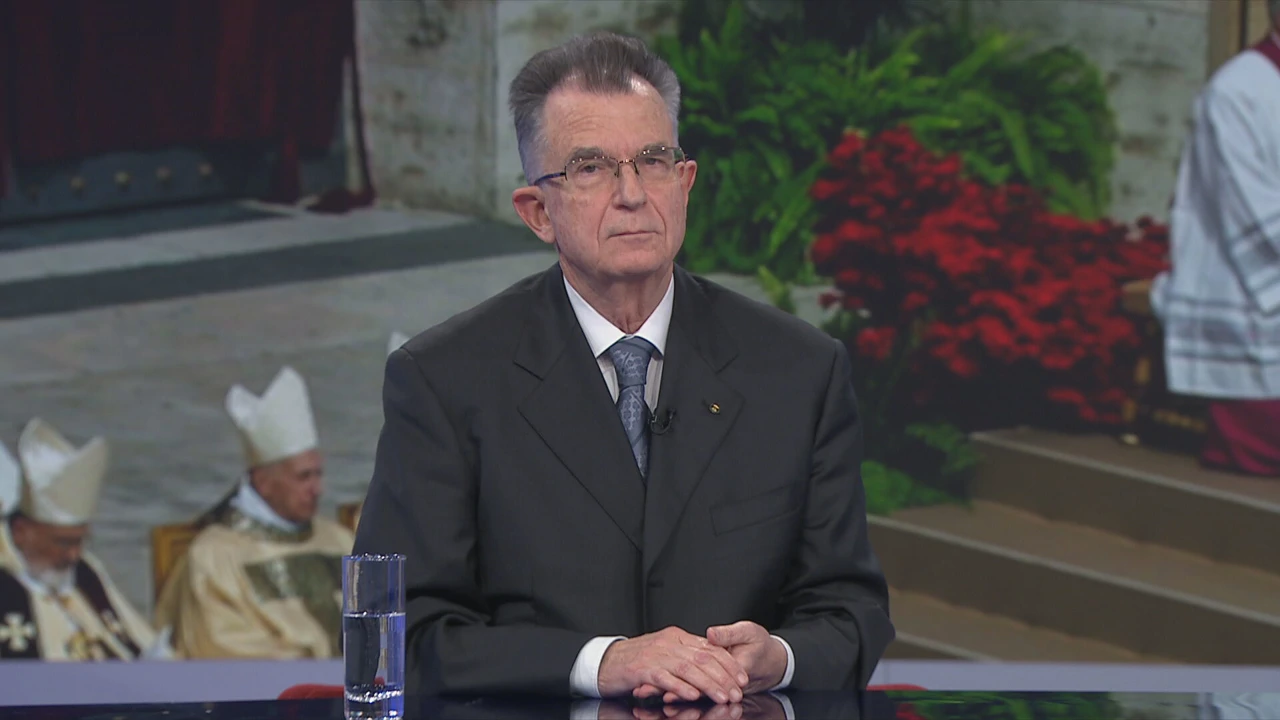 akademik Emilio Marin, bivši veleposlanik Republike Hrvatske pri Svetoj Stolici, Foto: Otvoreno/HRT