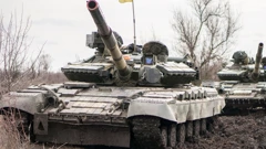 Ukrajinski tenkovi u bitci za Ukrajinu, ilustracija