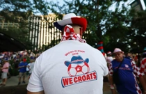 Croatia fans flood the streets of Dallas , Foto: Kai Pfaffenbach/REUTERS