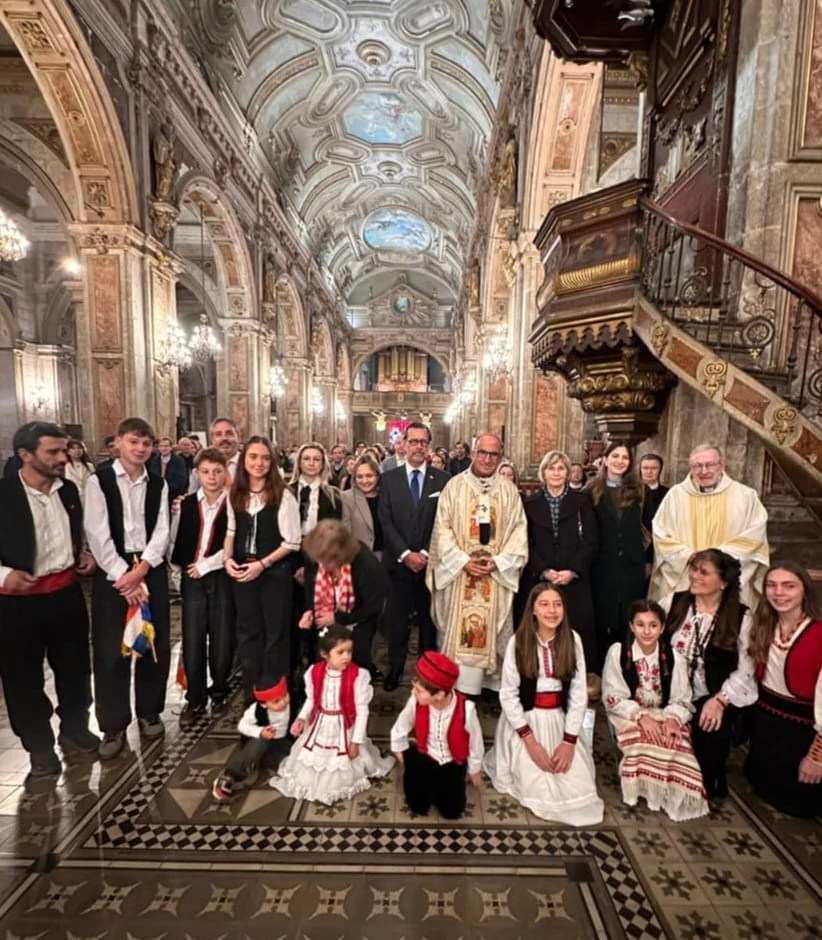 Eucaristía - niños de Duša Hrvatska / Euharistija - djeca Duše hrvatske , Foto: Duša Hrvatska//