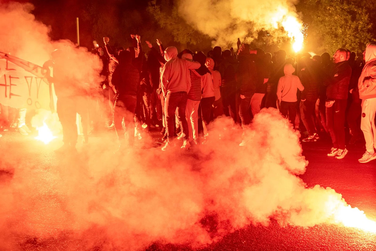 Prosvjedi u Podgorici, Foto: R.R./ATAImages/PIXSELL