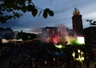 Piazza Vittorio Veneto u Bergamu nakon gola Lookmana, Foto: Daniele Mascolo/REUTERS
