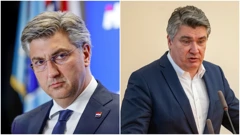 Andrej Plenković i Zoran Milanović