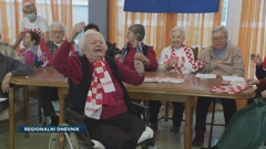 Umirovljenici se pripremaju za utakmicu, Foto: HTV/HRT