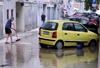 Obilna kiša u Splitu, Foto: Ivo Cagalj/PIXSELL