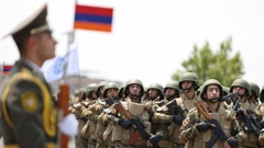 Ceremonija otvaranja vojnih vježbi u Erevanu, Armenija