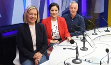 Eliana Čandrlić Glibota, Jelena Ćulibrk Pajić i Zlatko Turkalj Turki, Foto: Renato Branđolica/HRT