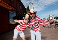 Američki navijači uoči utakmice s Australijom, Foto: Kevin Ng/IMAGN IMAGES via Reuters