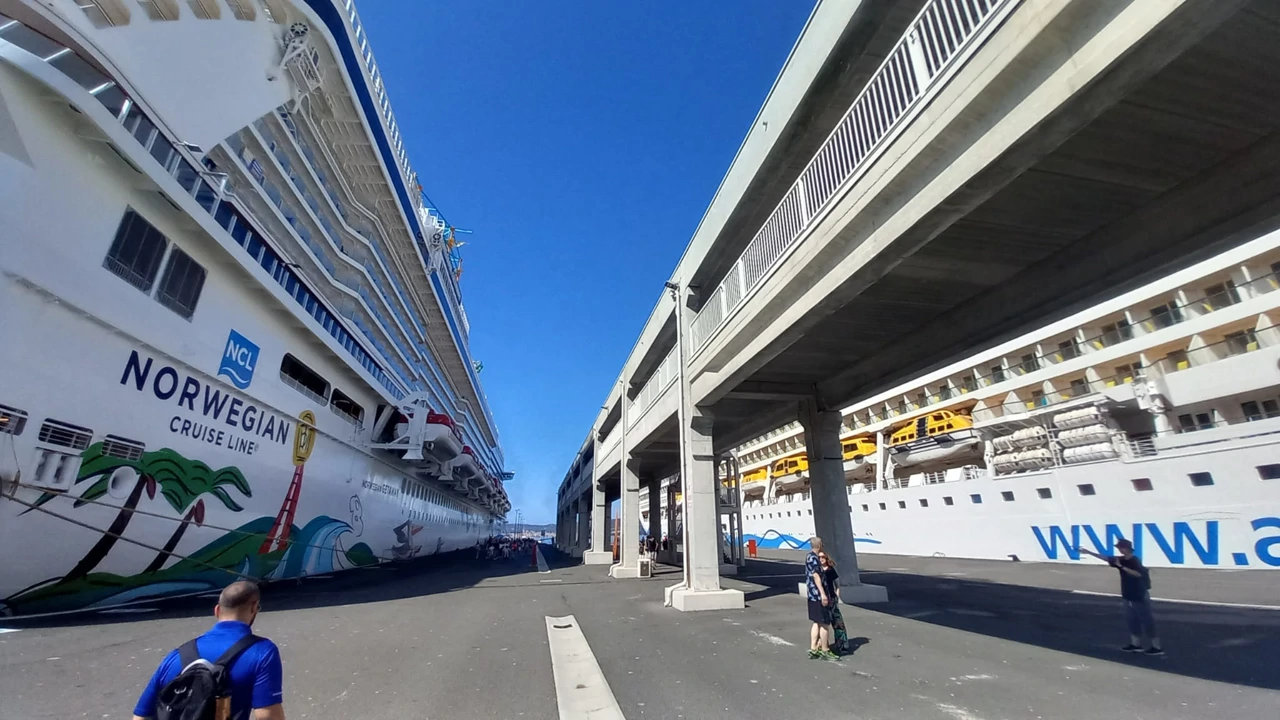 Norwegian Gateway i Aida Blue, Foto: V. Šetka/HRT Radio Zadar