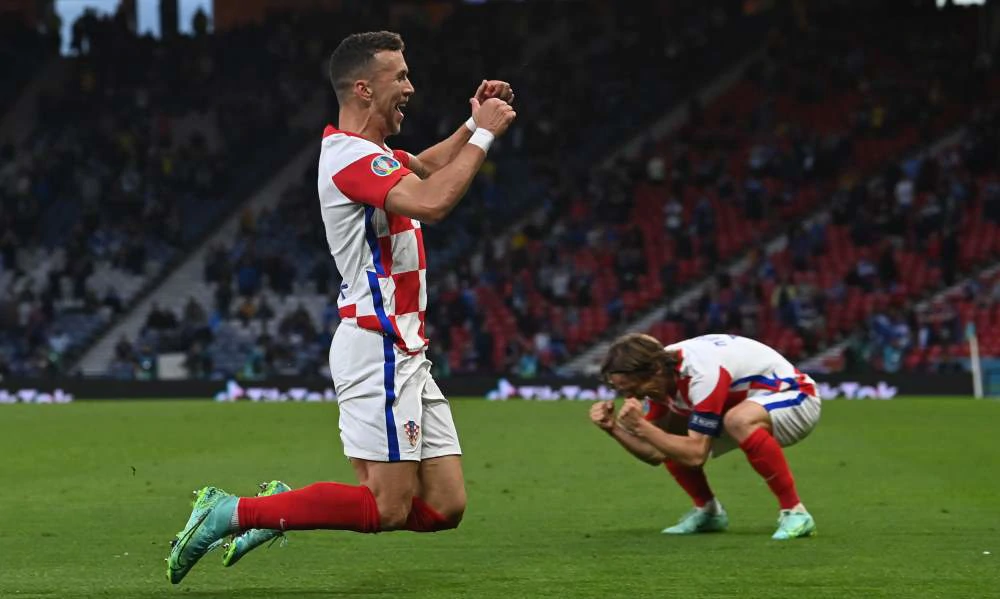 Ivan Perišić i Modrić slave 