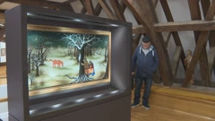 Slika Ivana Generalića u đurđevačkoj galeriji 