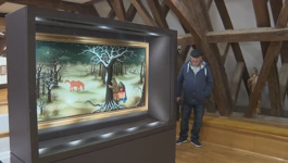 Slika Ivana Generalića u đurđevačkoj galeriji 