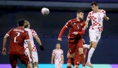 Pokušaj glavom Ante Budimira, Foto: Luka Stanzl/PIXSELL
