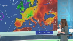 Kratkotrajno osvježenje, pa od ponedjeljka novi toplinski val 