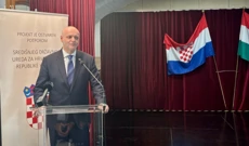 Milan Bošnjak savjetnik s posebnim položajem za pitanja hrvatske nacionalne manjine u inozemstvu Središnjeg državnog ureda, ujedno i izaslanik državnog tajnika Zvonka Milasa    , Foto: Neda Maretić//