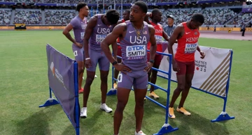 Amerikanci i Kenijci uoči utrke na 4x400 m