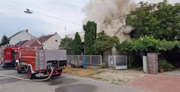 Vatra progutala obiteljsku kuću u Retfali, Foto: HRT/Radio Osijek