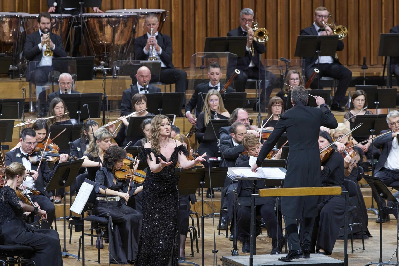 Evelin Novak, Aleksandar Marković, Simfonijski orkestar HRT-a, Foto: Jasenko Rasol/HRT