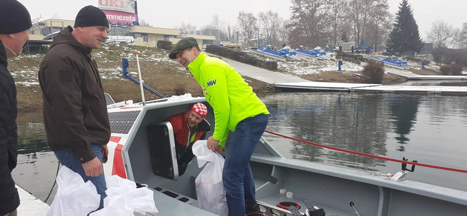 Hrvatski branitelji Martin Cruickshank i Werner Ilić u pripremama za putovanje