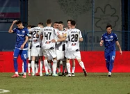 Slavlje igrača Gorice, Foto: Zeljko Hajdinjak /REUTERS